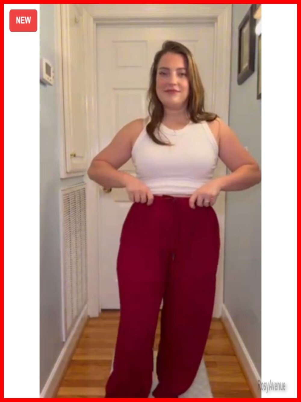 4 Pack Plus Size Wide Leg Sweatpants High Rise Drawstring Pockets - Picture 5 of 6